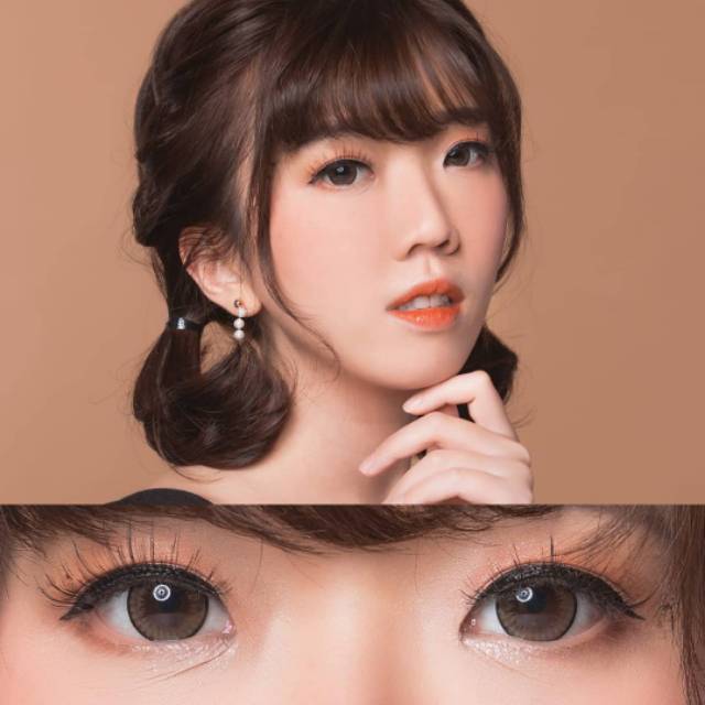 

Softlens Dreamy Brown Kitty Kawaii