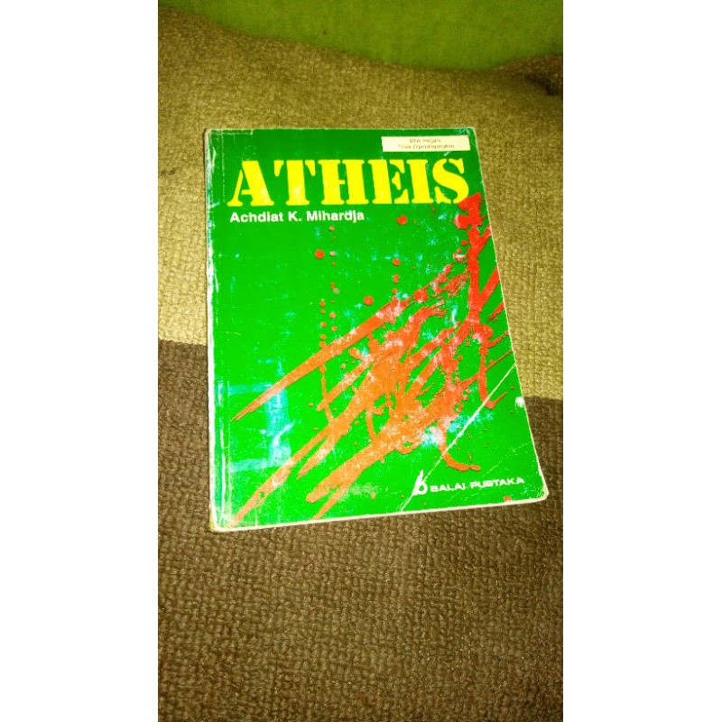 Buku Atheis Achdiat K. Mihardja