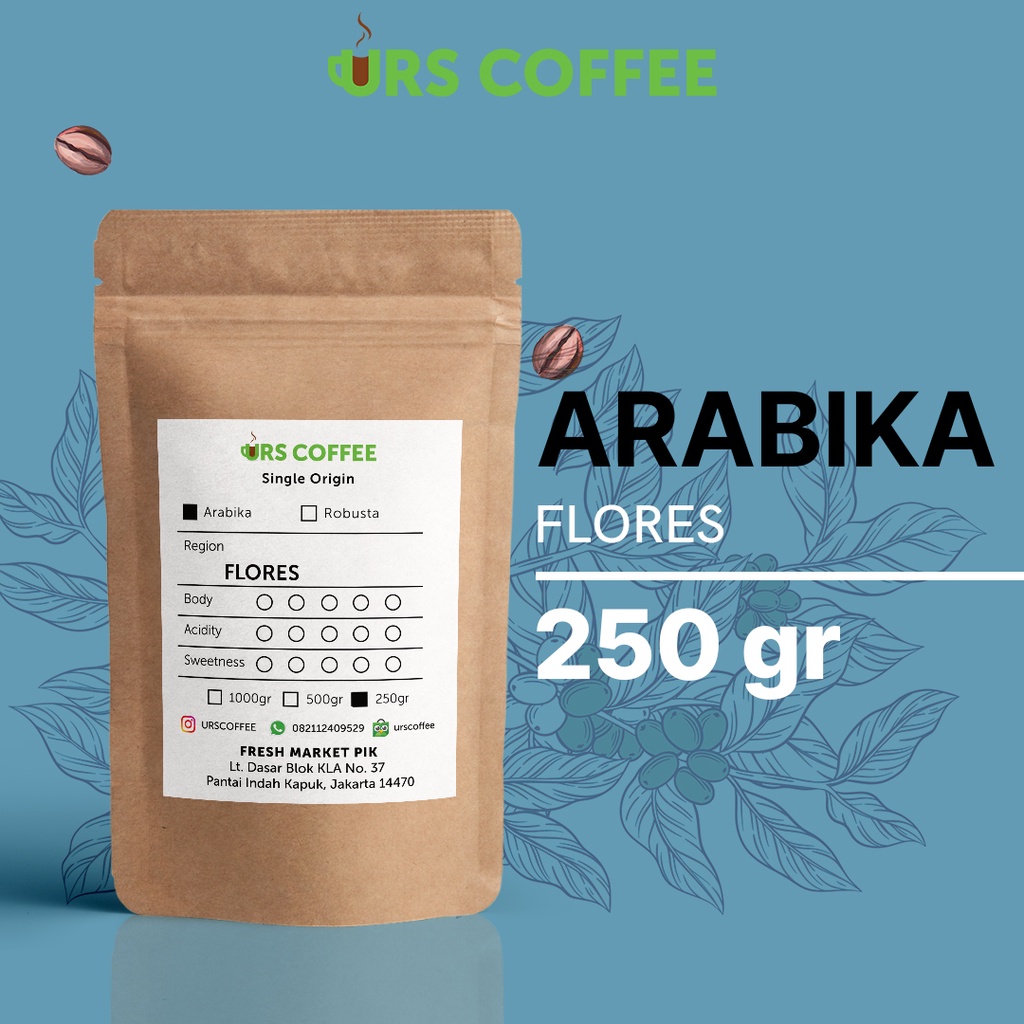 

Kopi Arabika Flores 250 gr