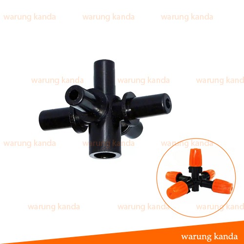 Konektor - Nepel Cabang 5 Fogger Head - Mist Nozzle