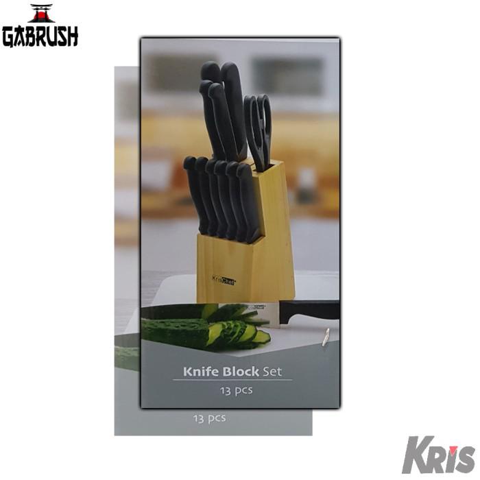 Xoxo Kitchen Knife Set 13 Pcs Pisau Set Dapur Kris