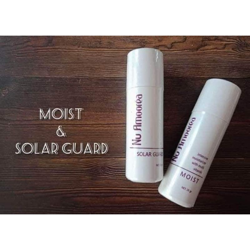NU amoorea solar guard & NU Amoorea moist