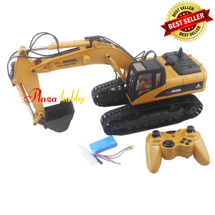 Wltoys 16800 1/16 2.4G 8CH RC Excavator Engineering Vehicle with Light