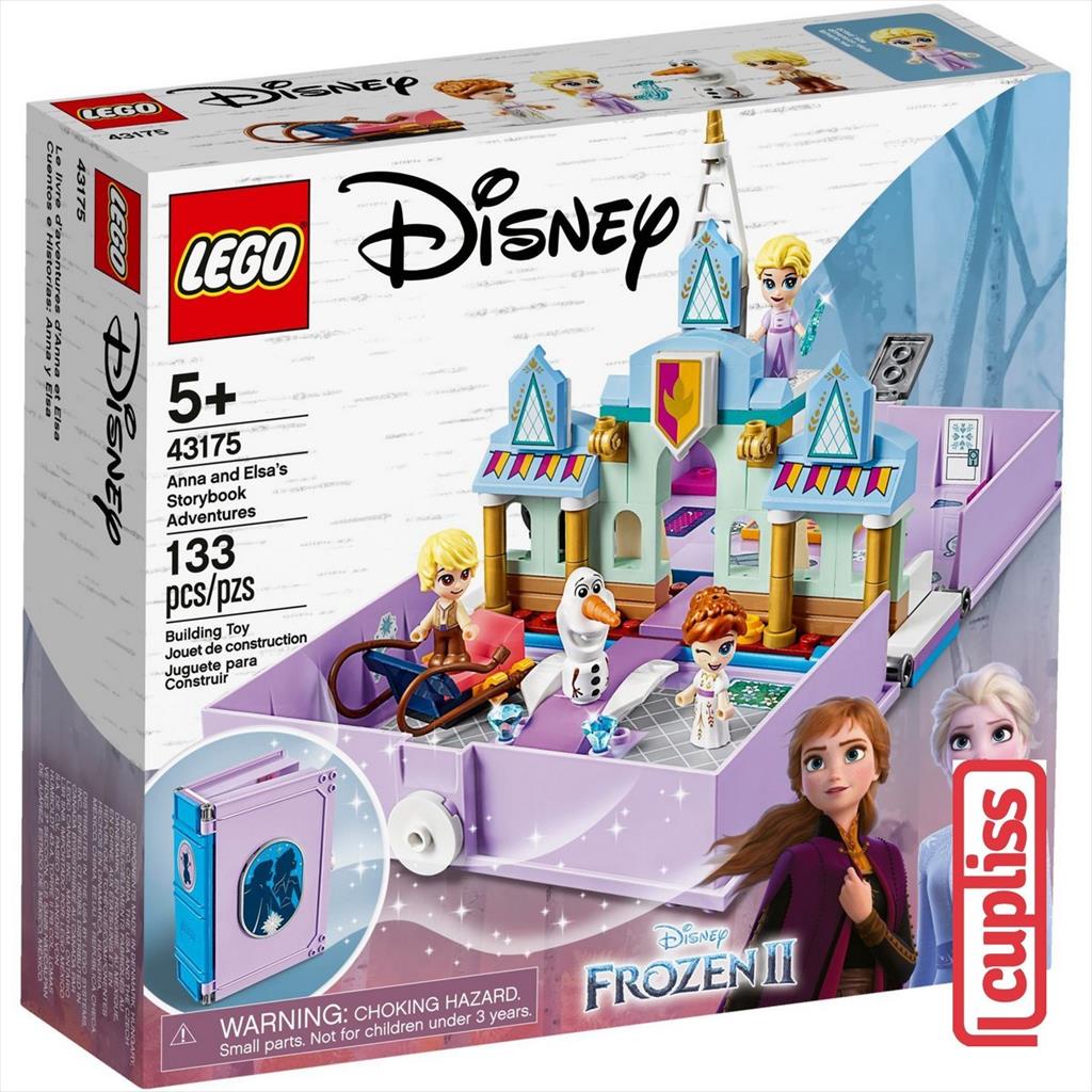 LEGO Disney 43175 Anna and  Elsa Storybook Adventures