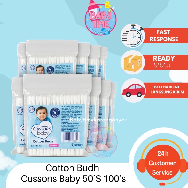 CUSSONS COTTON BUDS EXTRA FINE 100 &amp; 50/ COTTON BUDS BAYI