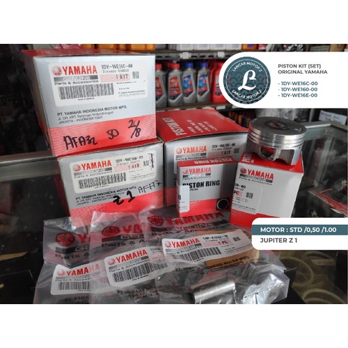 Seher Piston Set Jupiter Z1 Vega Force FI  Oversize STD , Oversize 0.50, 0.100 Tulis diketerangan