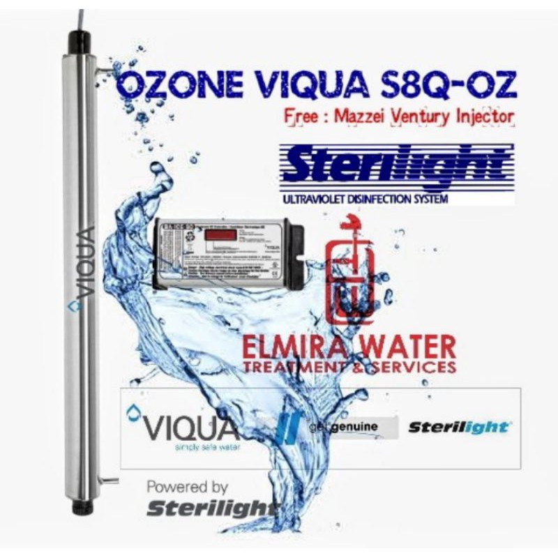 S 8 Q OZ Ozone Viqua Sterilight Original Canada