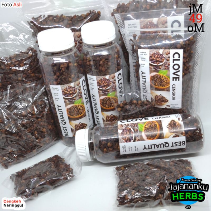 

100g Cengkeh Kering Best Quality / Clove /JSR / Rempah Termurah