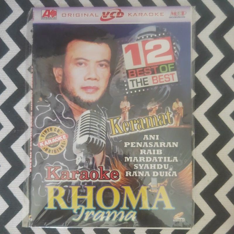 VCD KARAOKE ORIGINAL 12 BEST OF THE BEST RHOMA IRAMA