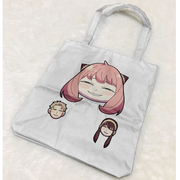 Totebag Forger Family Smirk Anime Manga SPY x Family Premium Unisex