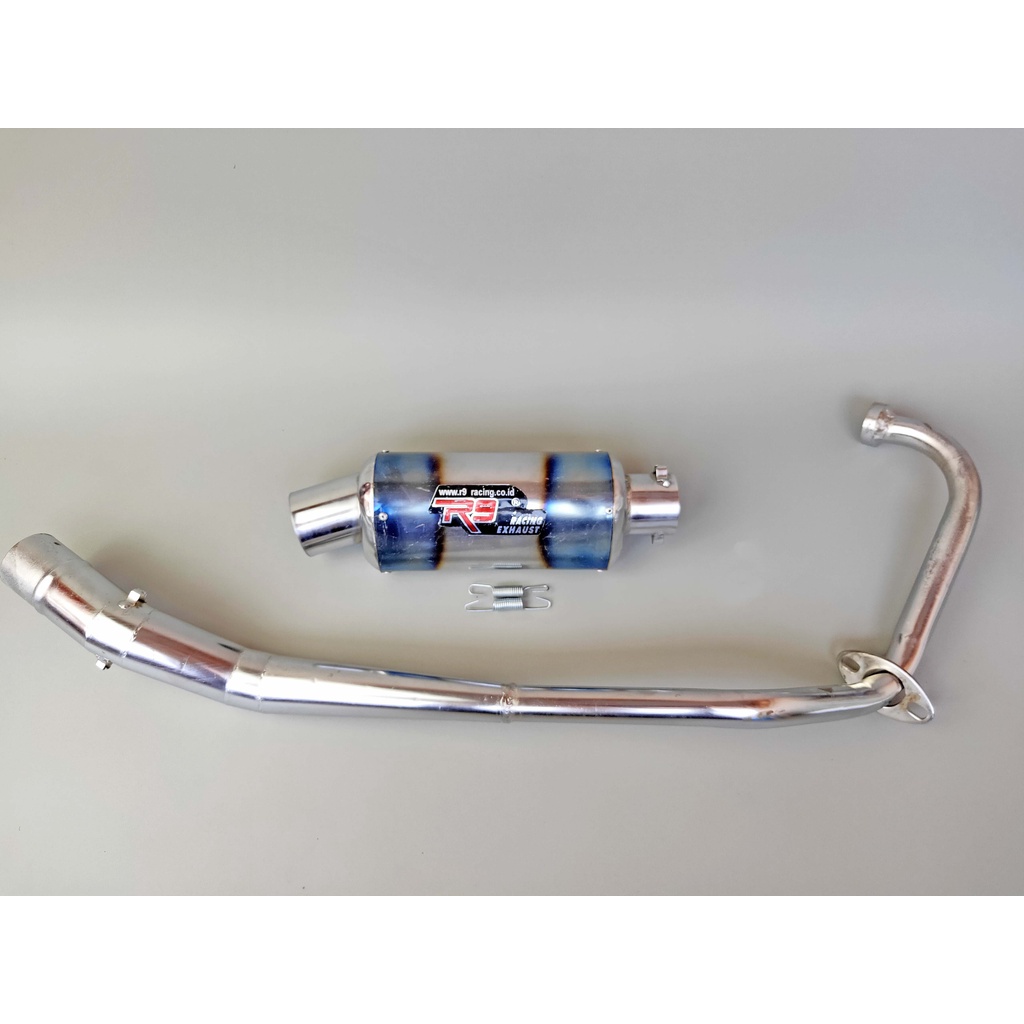 Knalpot Racing R9 Oval Satria Fu