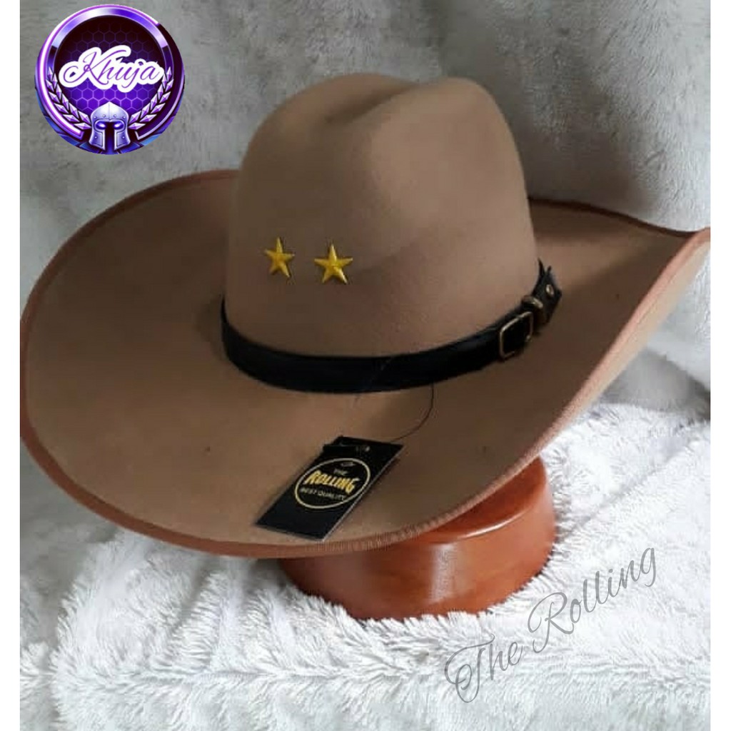 TOPI LAKEN FEDORA MARLBORO WOLL IMPORT FASHION CLASSIC