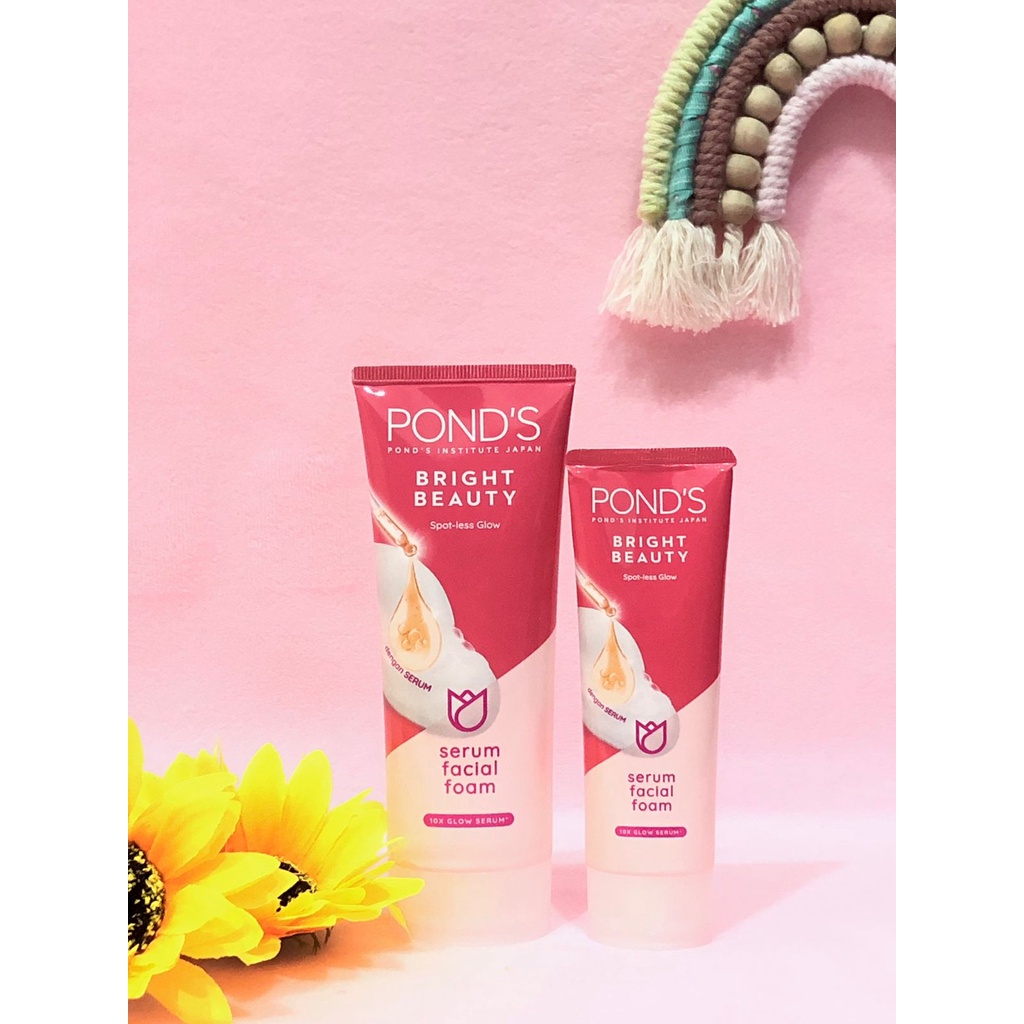 PONDS Facial Foam Bright Beauty Pink 100gr/50gr