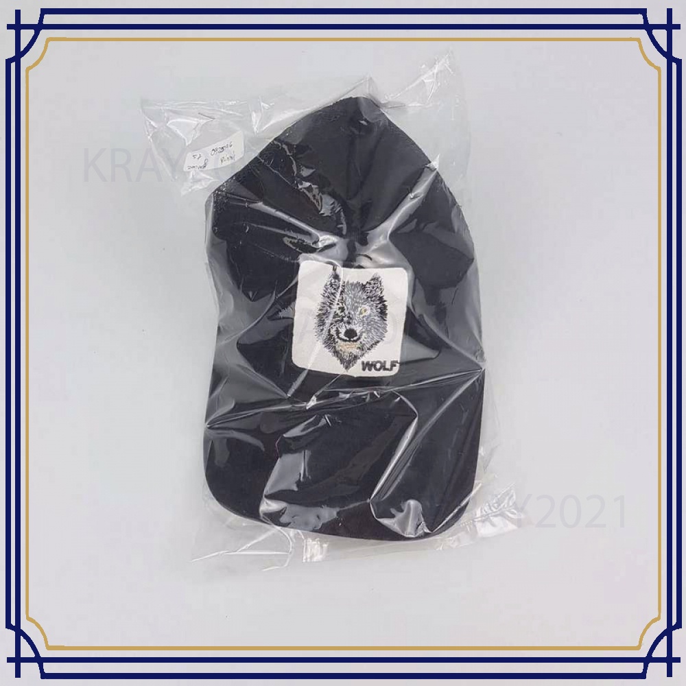 Topi Trucker Baseball Wolf Quick Drying Mesh - DH-YK