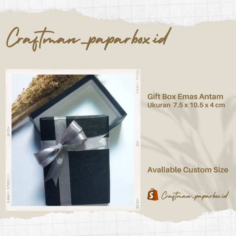 GIFT BOX ANTAM/MINIGOLD/KOTAK HADIAH ANTAM