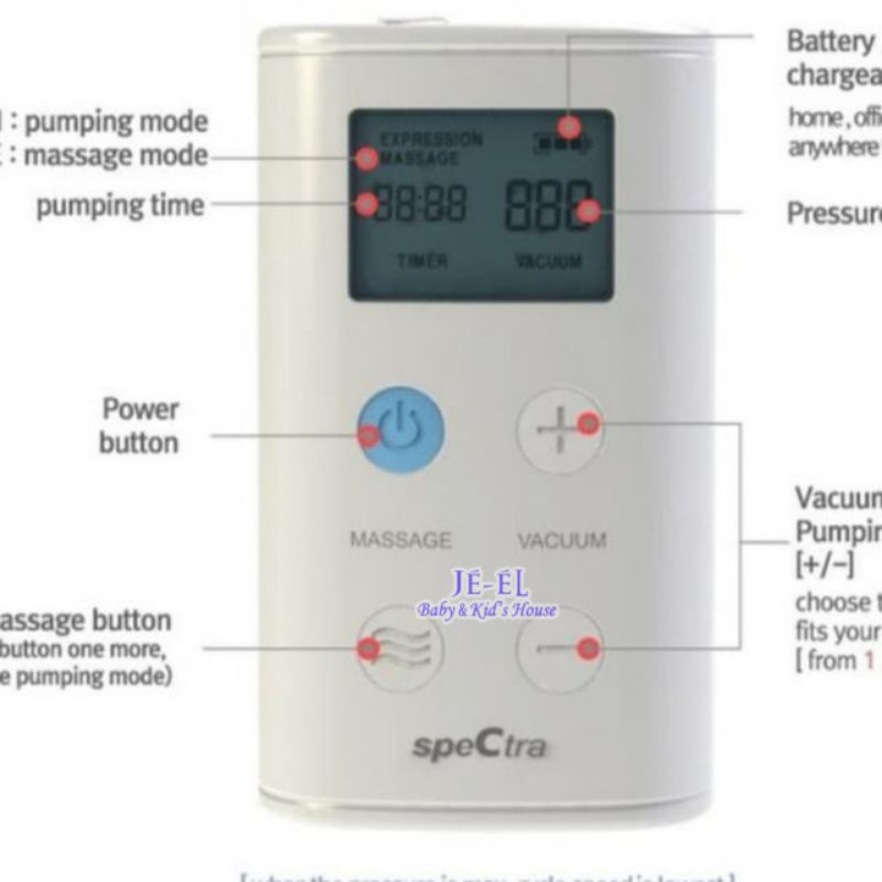 Spectra Pompa Asi Elektrik 9 Plus/Pumping Dual Pump