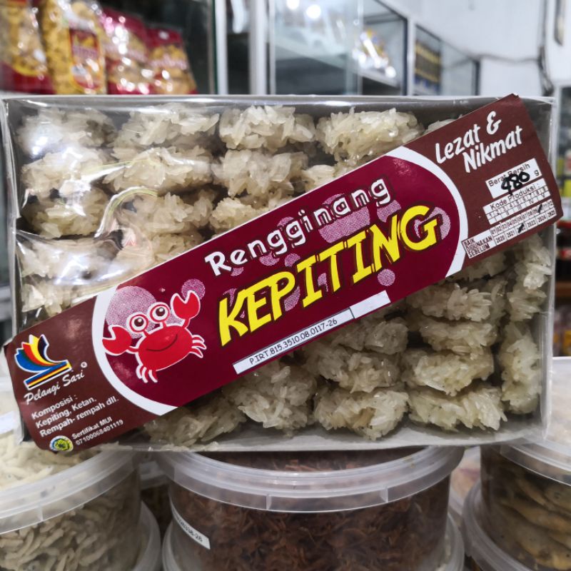 

Rengginang kepiting mentah