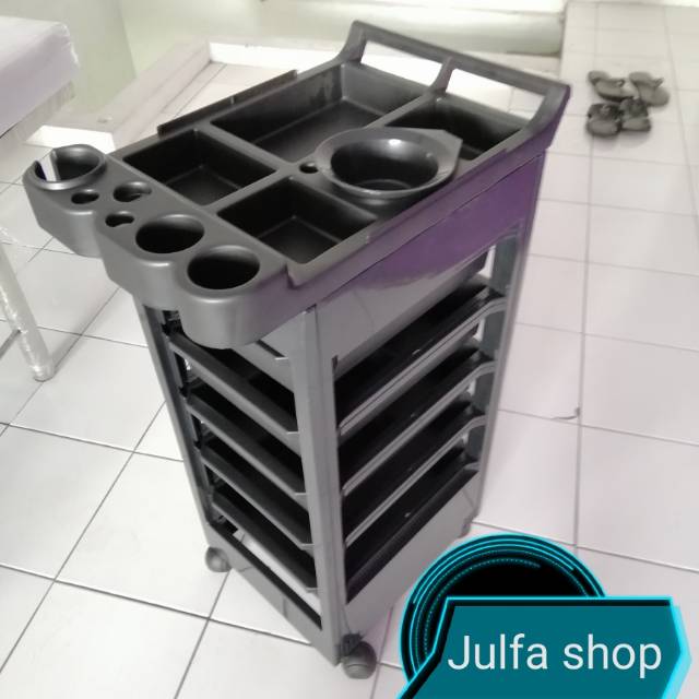 Rak salon/rak facial/rak alat alat salon/trolley