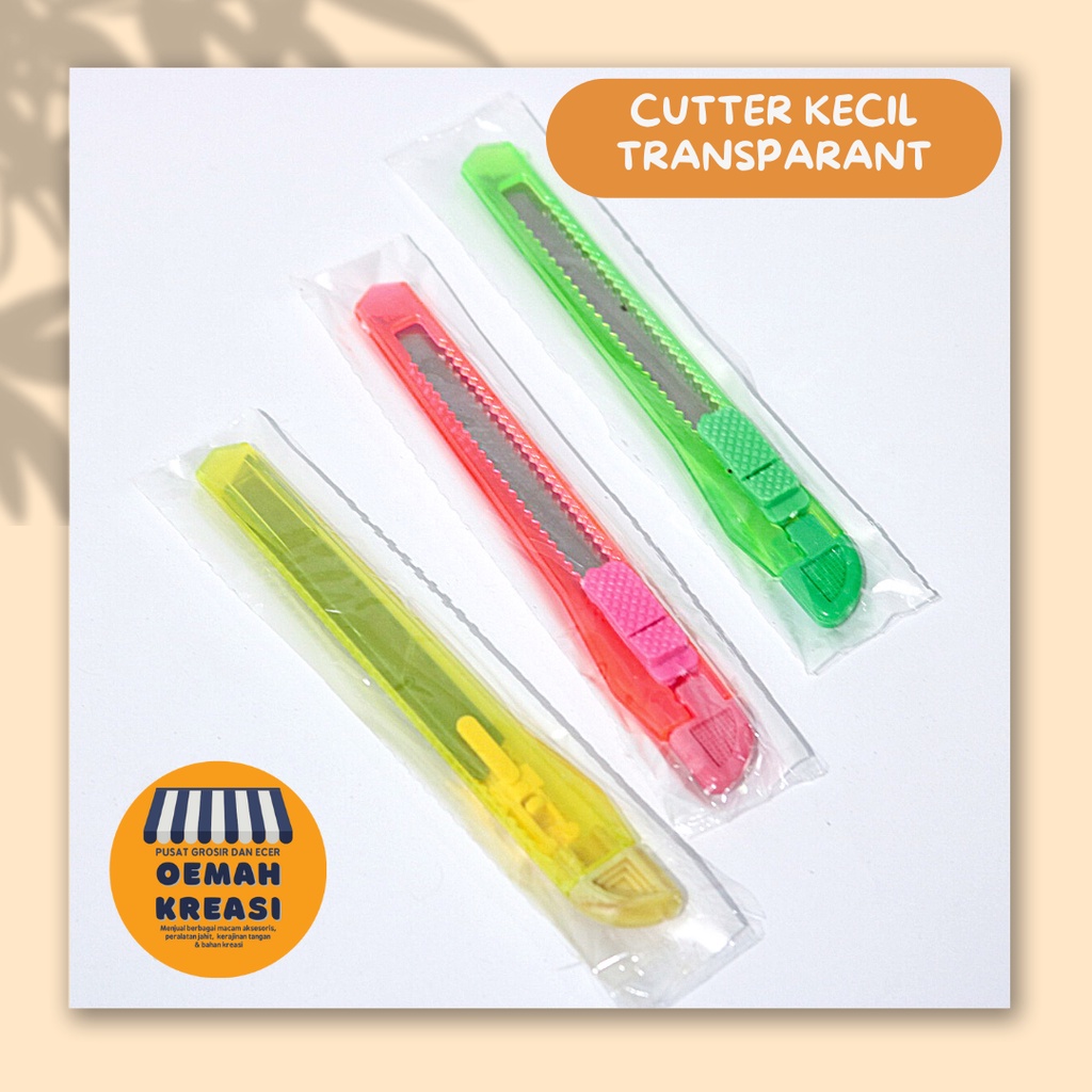 

CUTTER TRANSPARANT MINI TERMURAH