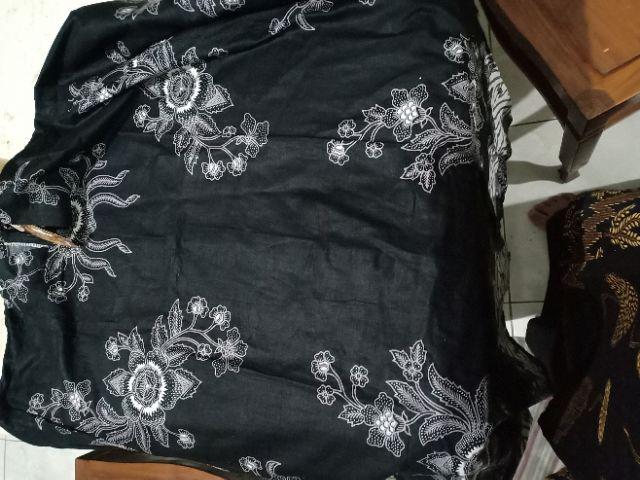 Dress Tunik Batik Serut Pager Bunga