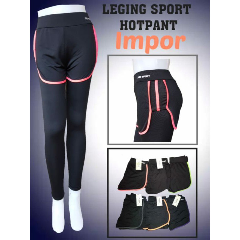 lagging Sport Hotpant Impor sembilanmode