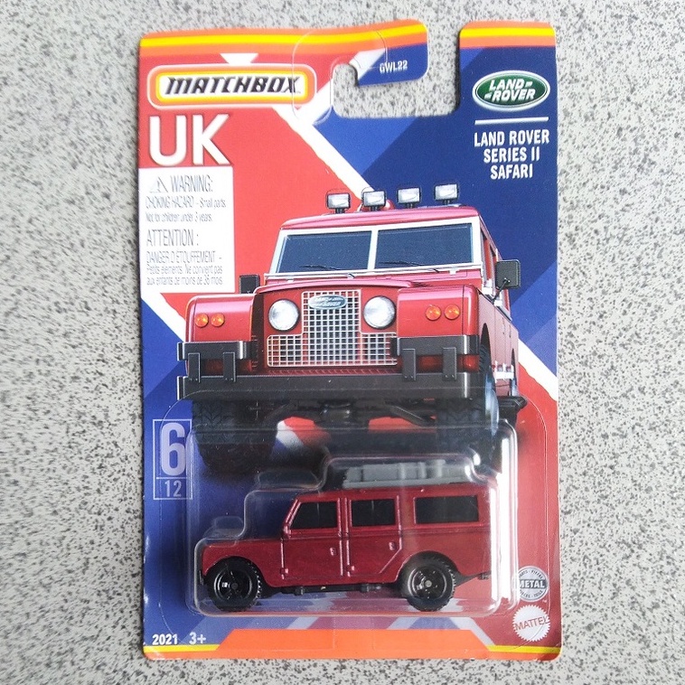 MATCHBOX Land Rover Series II Safari