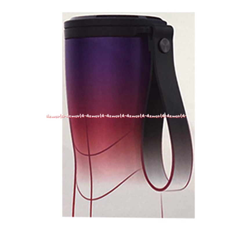 Moka Smart Coffee Tumbler 430ml Kiss Kiss Fish Pembuat Kopi Pemanas Air Pintar Mokka