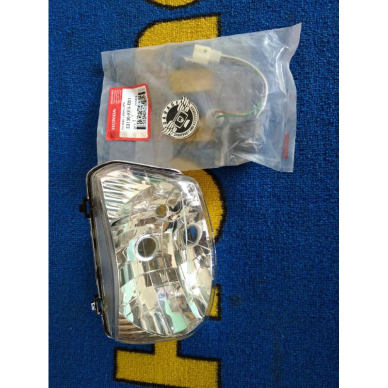 Reflektor Depan Legenda 2 Lampu Depan Legenda 2 Original AHM baru