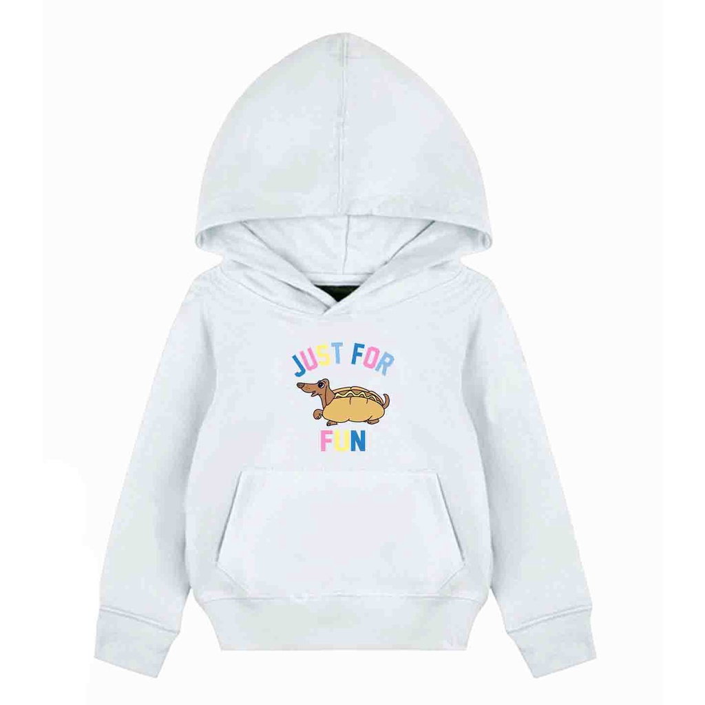 Hoodie Anak Hot Dog Friend Sweater Pakaian Fleece Anak M -XL