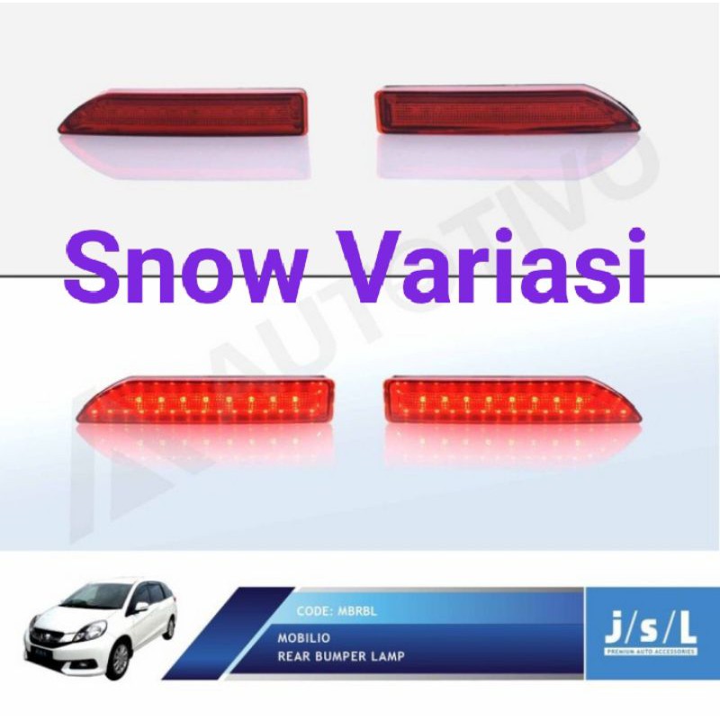 Honda Mobilio LED mata kucing rear reflector bumper lamp JSL