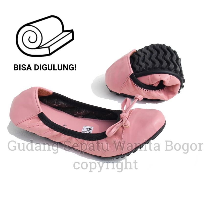 Gratica Sepatu Wanita Flat Shoes Gulung DR 36