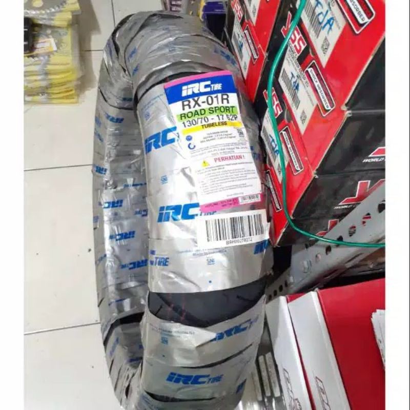 sepaket ban tubles irc 110/70 130/70 ring 17