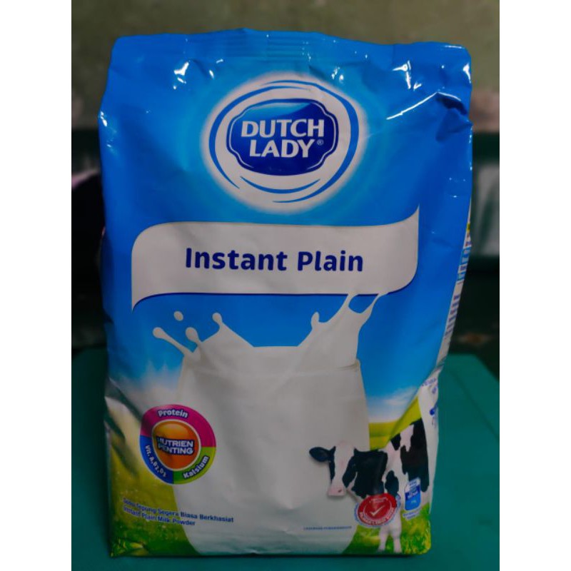 Susu Dutch Lady Instant Plain Malaysia 900 gram