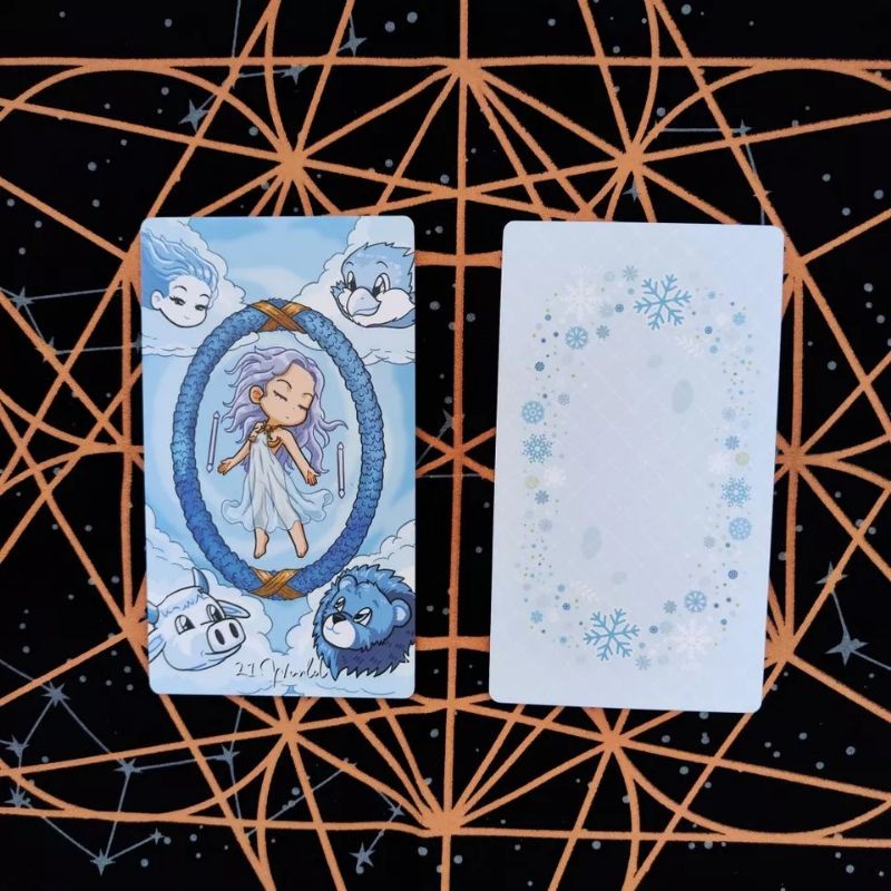 Winter Magic Tarot 12x7cm include guide paper