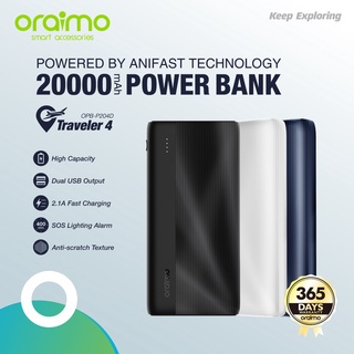 Power Bank Oraimo OPB-P204 20000 mAh Type C & Micro USB Dual Input