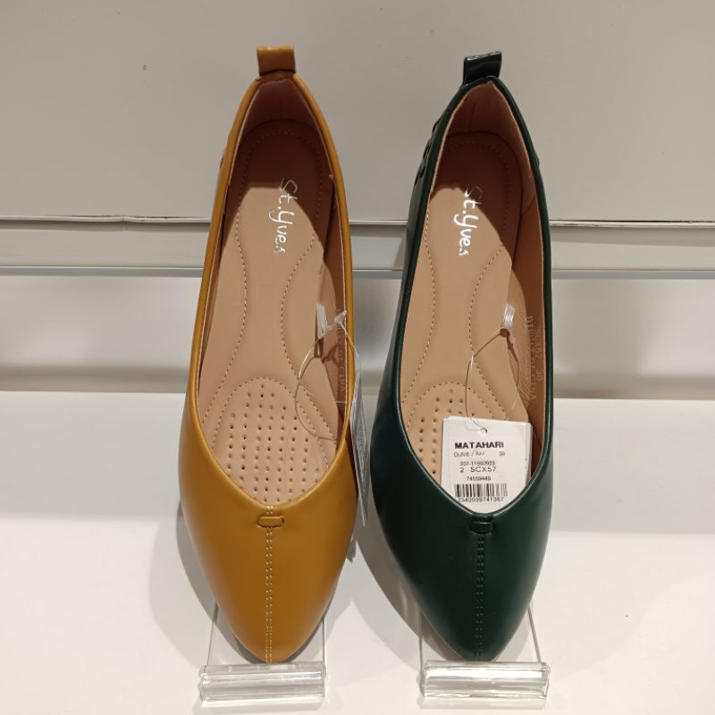 St.Yves sepatu flat wanita branded Matahari