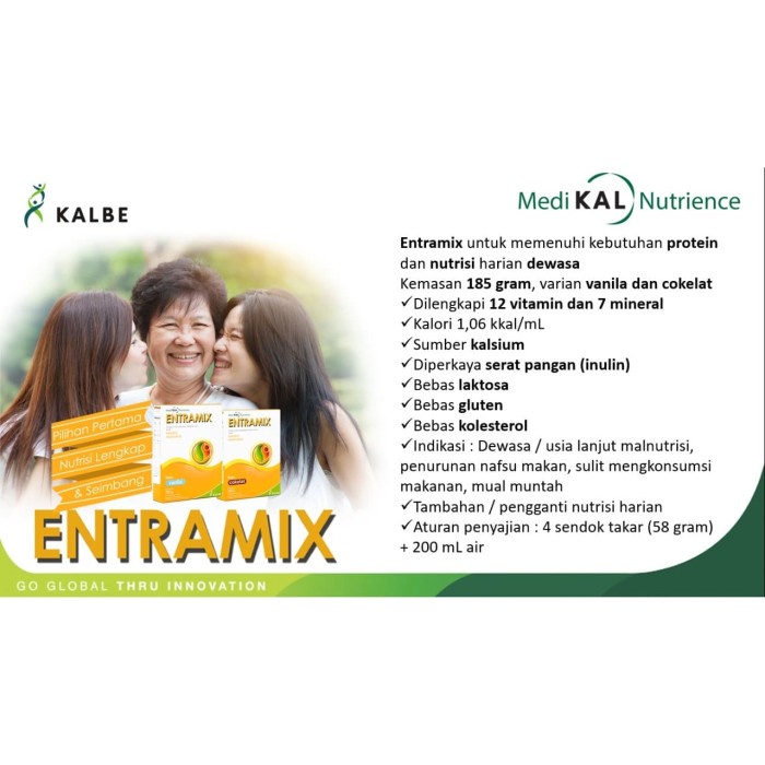 

Ee51 Entramix 185 Gr-Vanilla Dan Coklat - Susu Tinggi Protein - Susu Lansia - Vanila 6Gggddv