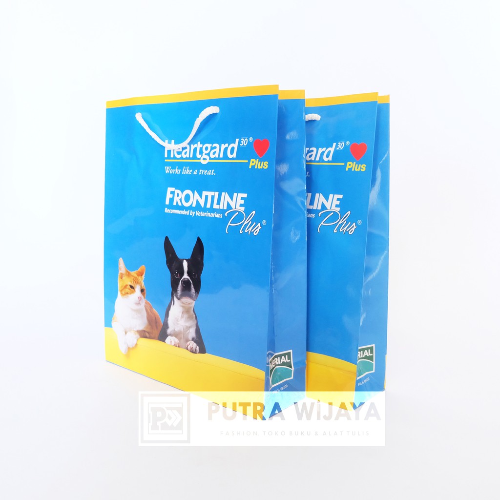 

Paper Bag (Tas Kertas) Import Gambar Anjing dan Kucing