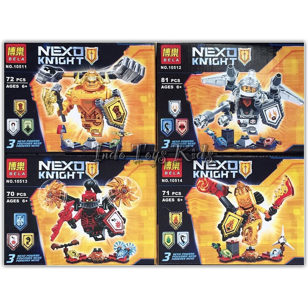 Bela 10511 10514 1 4 Set Nexo mainan anak murah mainan edukasi anak murah