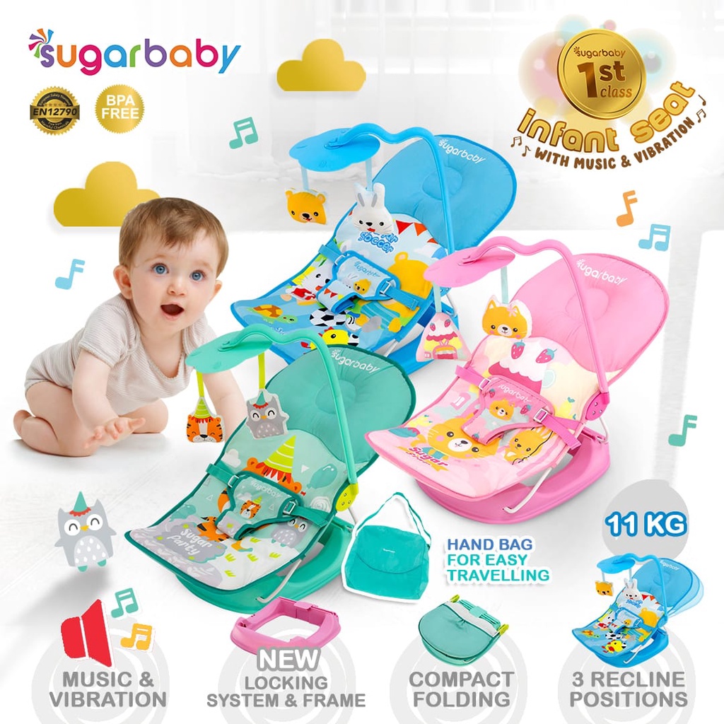 Sugar Baby Infant Seat Bouncer / Kursi Dudukan Bayi