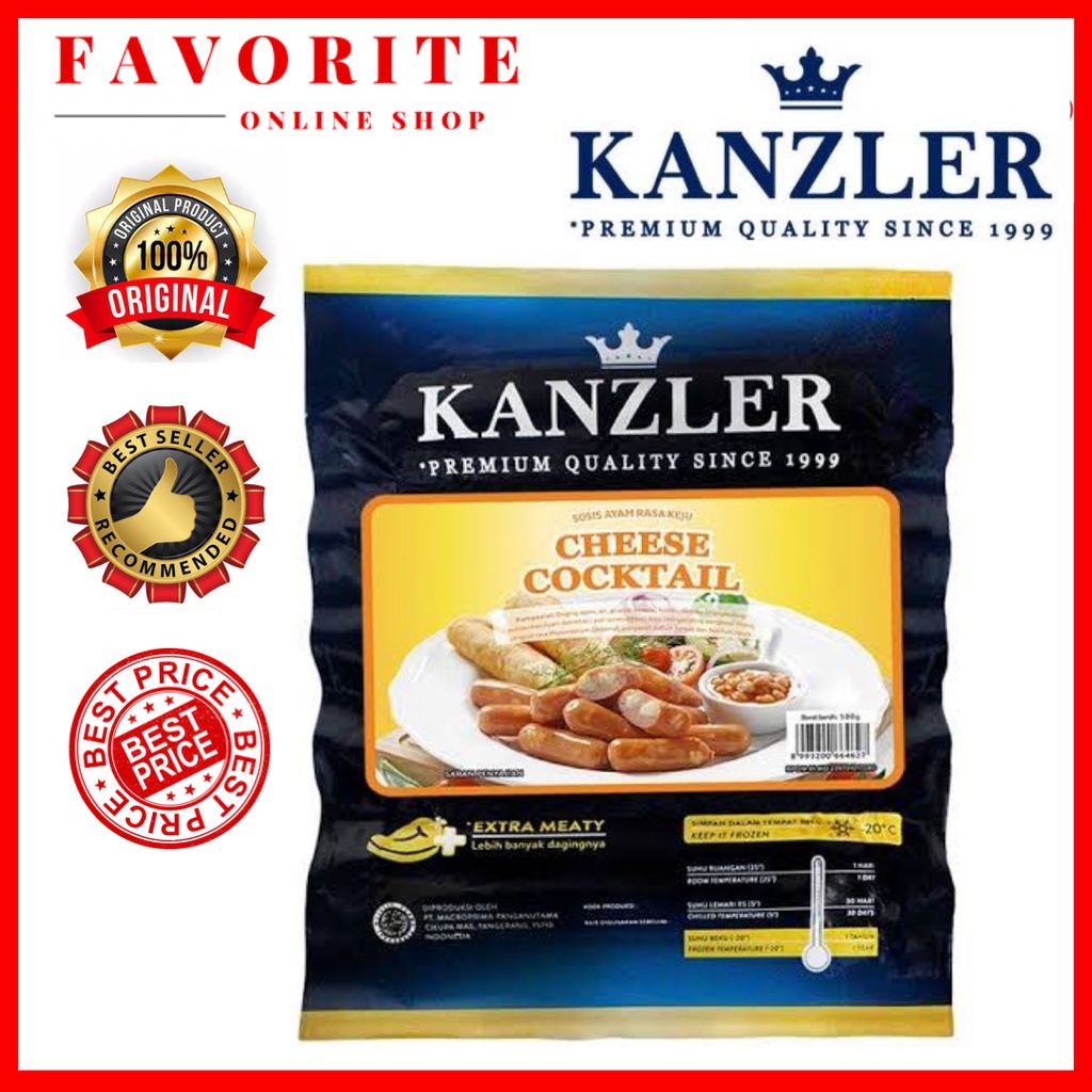 

KANZLER SOSIS CHEESE COCKTAIL / SOSIS KANZLER CHEESE COCKTAIL