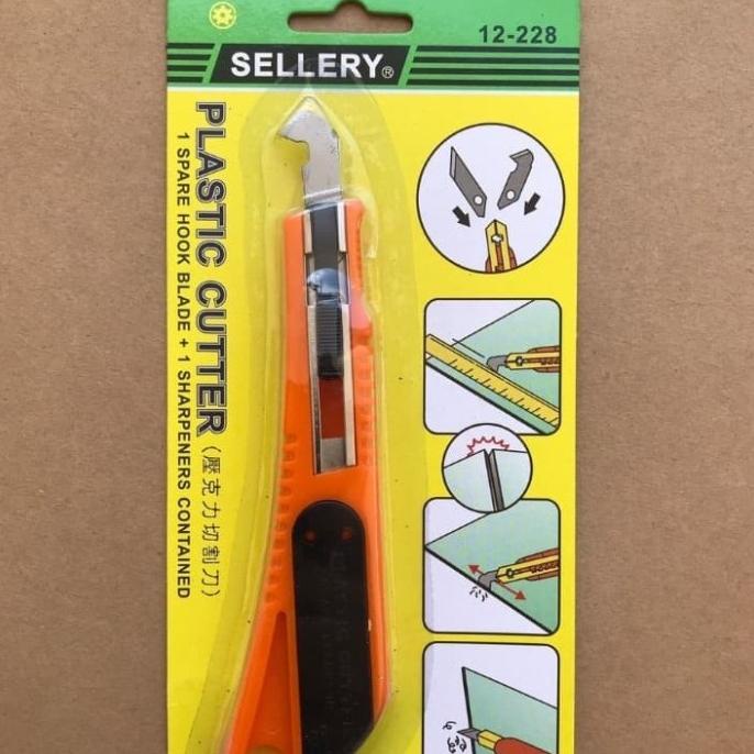 

,,,,,,,] SELLERY 12-228 Cutter Acrylic - Pisau Potong Akrilik - Plastic Cutter