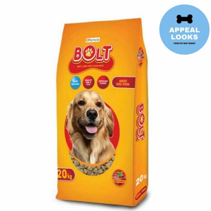 Bolt Dog 20kg / Makanan Anjing / Dog Food