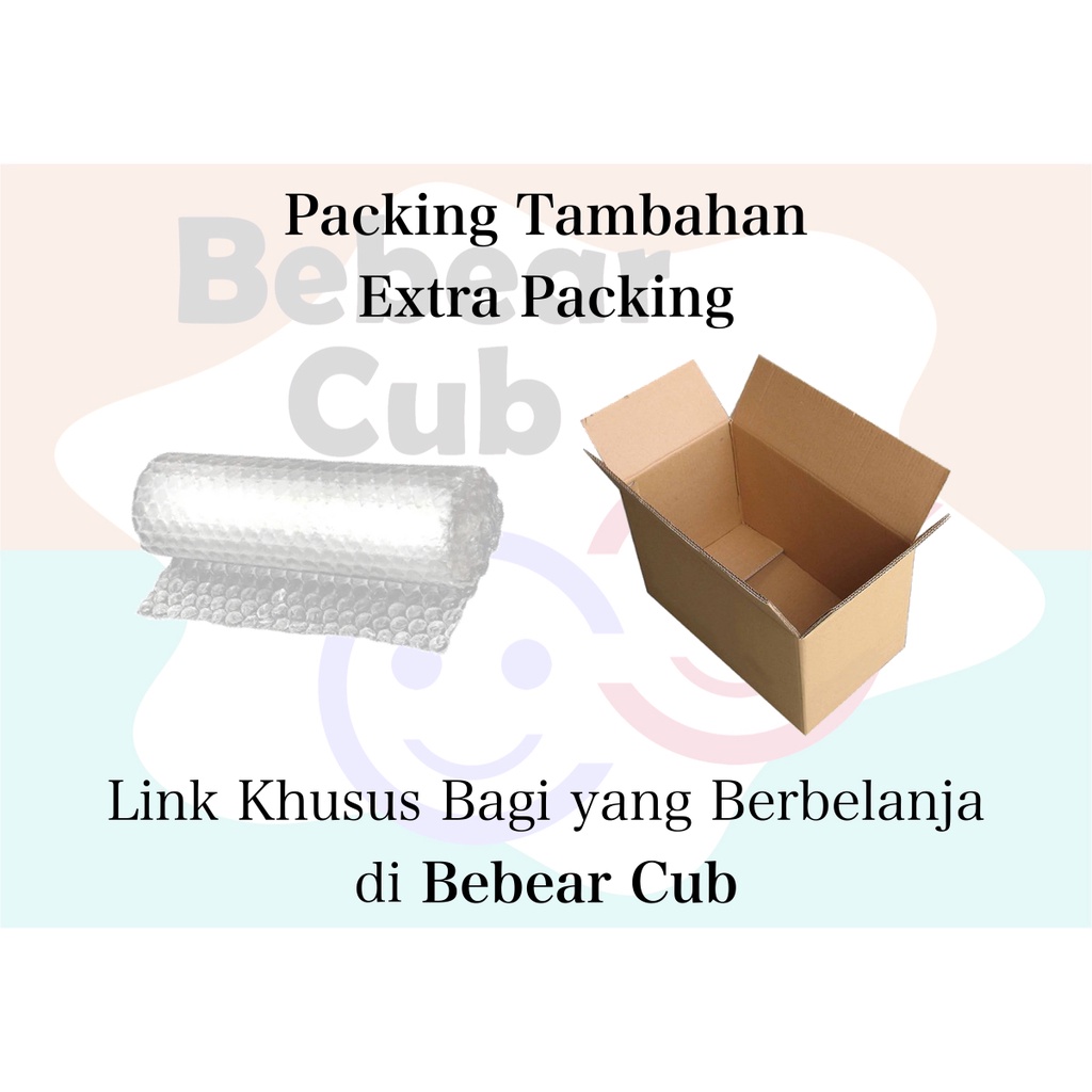 

Packing Tambahan Extra Kardus Dus Kotak Karton Bubble Wrap @BebearCub