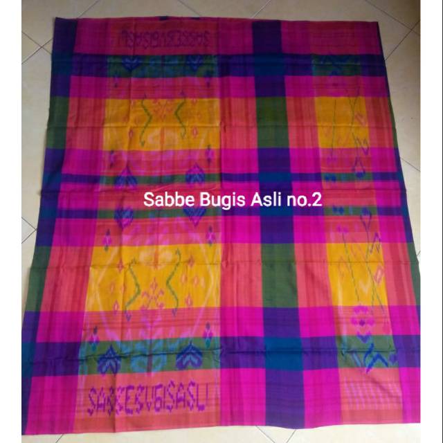 Sarung Sabbe Bugis Sutra Asli No 2 Shopee Indonesia