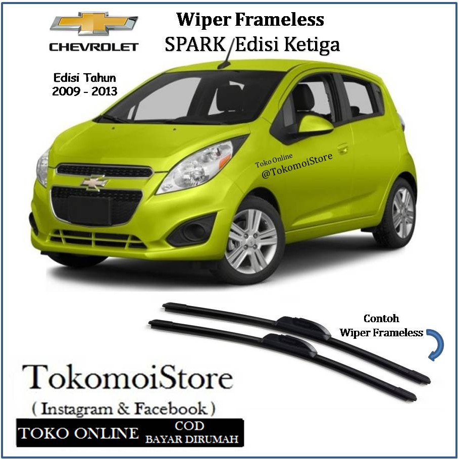 Soft Wiper CHEVROLET SPARK Generasi Ketiga