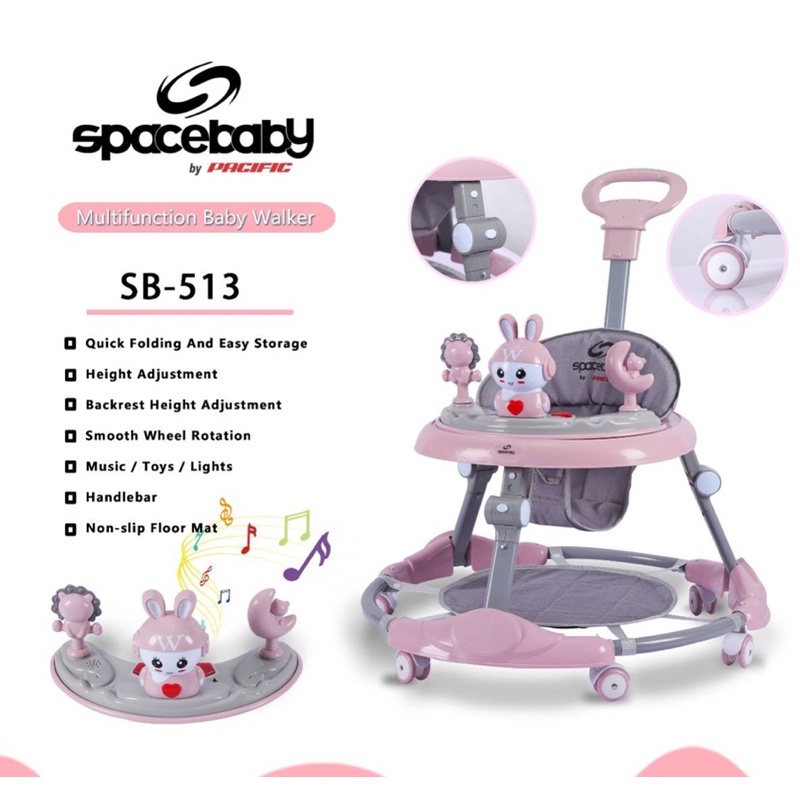 SIYA ✨ FREE BUBBLEWRAP Baby Walker Apolo Space Baby SB 513 512 511 516  506 SB 507 SB 509 701 711 316 709 BABY WALKER MASTELA SS 801 T 802 T Alat Bantu Belajar Berjalan Bayi SB513 SB 512 SB 511