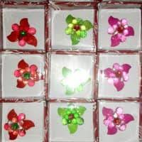 Souvenir Pernikahan 100 Pcs Bros Akrilik Daun Anggur Cantik