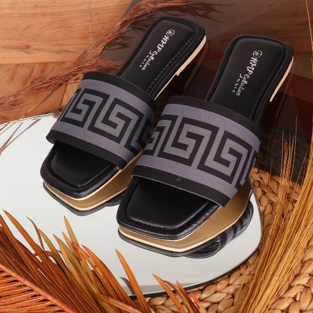 HMF Keyla Sandal Flat Wanita DN02