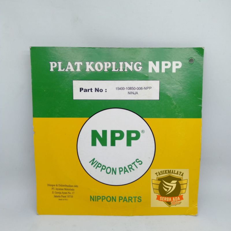 PLAT KOPLING KAMPAS KOPLING NINJA 100% Original NPP